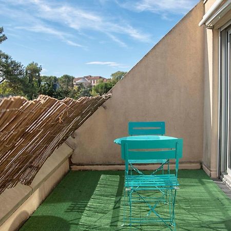 Studio Terrasse Montpellier - Parking Prive - Proche Ligne 1 מראה חיצוני תמונה